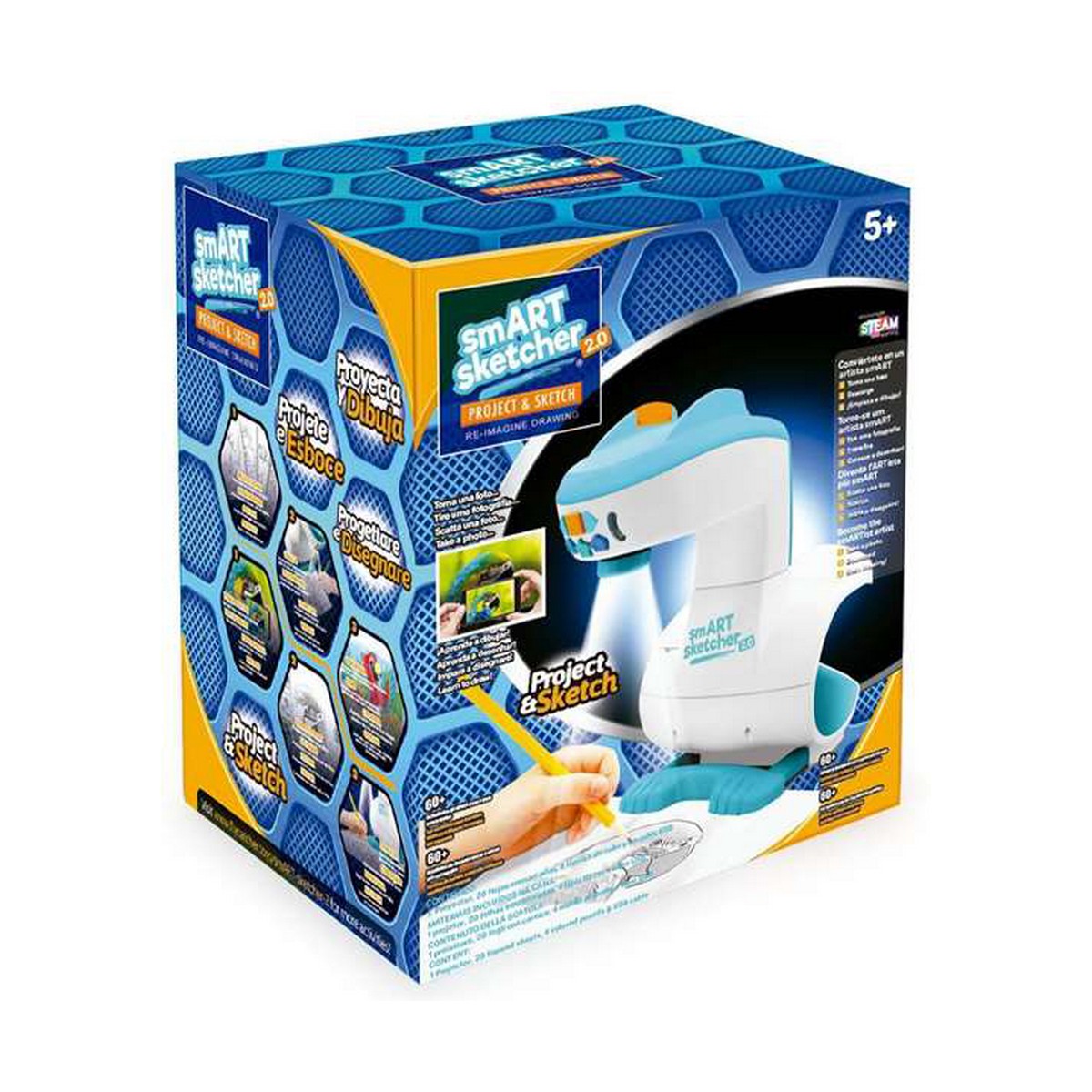 Set pentru desen Famosa Smart Sketcher 2.0 Proiector